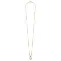 Luna 18K Gold Pearl Pendant Necklace