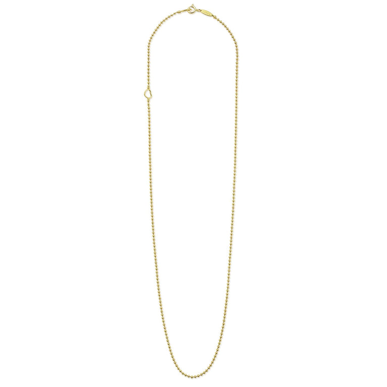 Caviar Gold Petite 18K Gold Beaded Necklace