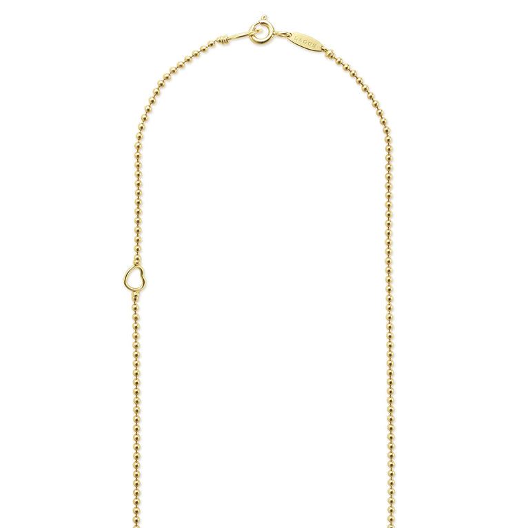 Caviar Gold Petite 18K Gold Beaded Necklace