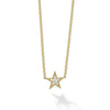 A LAGOS exclusive. Diamonds and 18k gold in a star motif form this pendant finished on a versatile chain necklace adjustable from 16-18 inches. LAGOS diamonds are the highest quality natural stones.