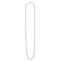 Caviar Gold 18K Gold Orange Sapphire Necklace