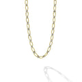 Studio 18K Gold Two-Tone Twist Link Necklace
