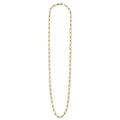 Studio 18K Gold Two-Tone Twist Link Necklace