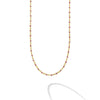 Ruby gemstones and Caviar beaded 18k gold stations for this timeless necklace.