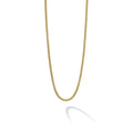 A 18K gold Caviar chain necklace finished with a lobster clasp. Length available in 18, 22, and 32 inches.