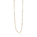 18K Caviar Gold & Tourmaline Station Necklace