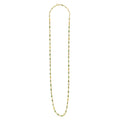 18K Gold Tsavorite Garnet & Diamond Station Necklace