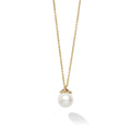 Studio 18K Gold Pearl Pendant Necklace