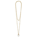 Studio 18K Gold Pearl Pendant Necklace