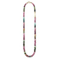 Studio 18K Multi Color Tourmaline Necklace