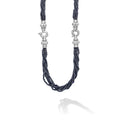 Caviar Icon Sterling Silver Black Spinel Bracelet & Necklace Set
