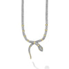 Rare Wonders Two-Tone Snake Necklace