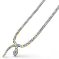 Rare Wonders Two-Tone Snake Necklace