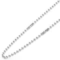 Anthem Silver Ball Chain Necklace