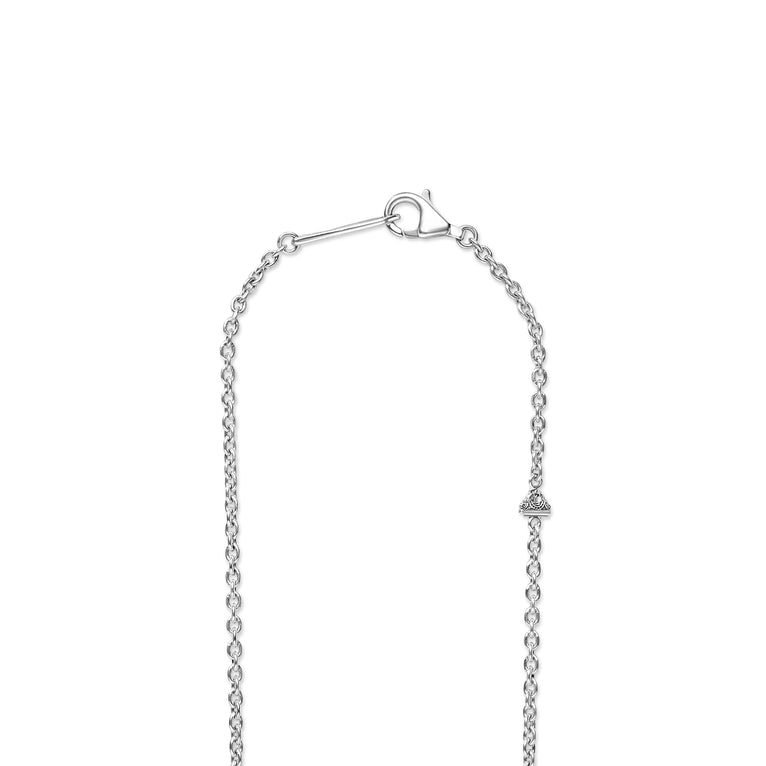 Sterling silver lobster clasp on necklace