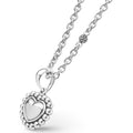 Signature Caviar Sterling Silver Heart Pendant Necklace