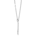 Signature Caviar Silver Ring Link Station Necklace