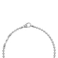 clasp view of the Two-Toned Caviar Multi-Strand Necklace