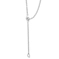 Spring ring clasp on the Sterling Silver Cushion-Cut Citrine Pendant Necklace