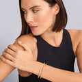 Signature Caviar 18K Gold Double Wrap Bracelet