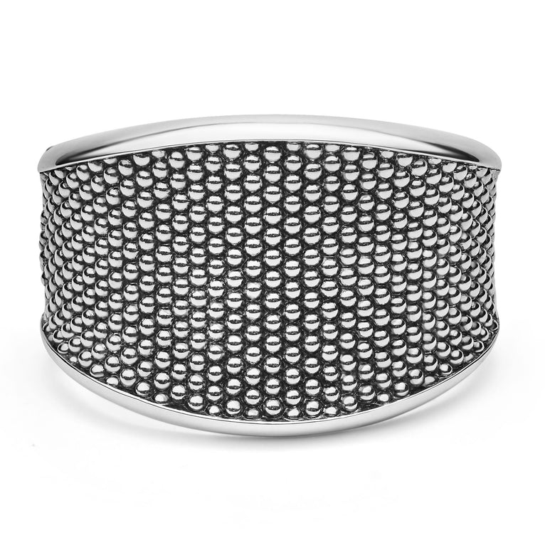 Signature Caviar Caviar Beaded Cuff Bracelet