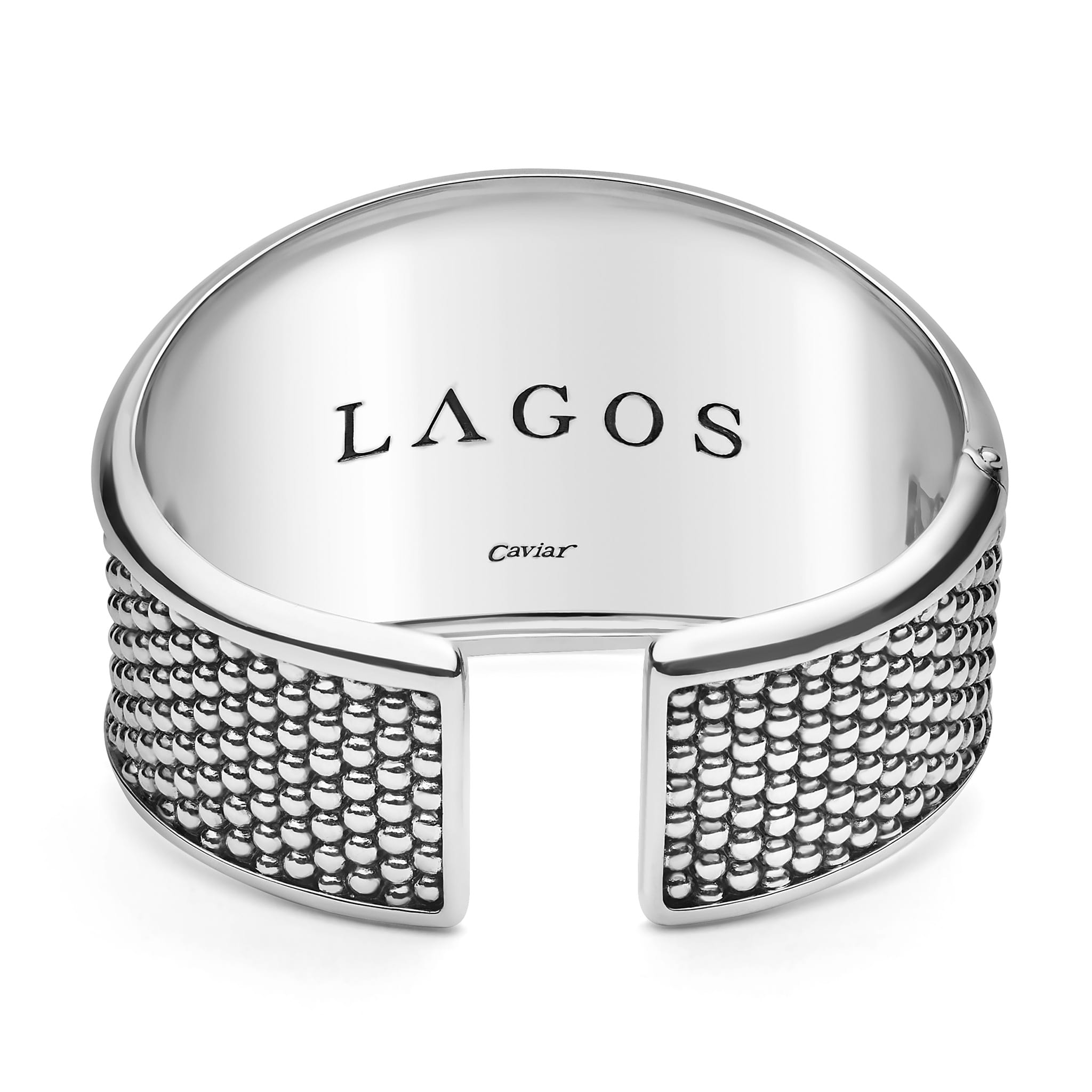 Signature Caviar Caviar Beaded Cuff Bracelet