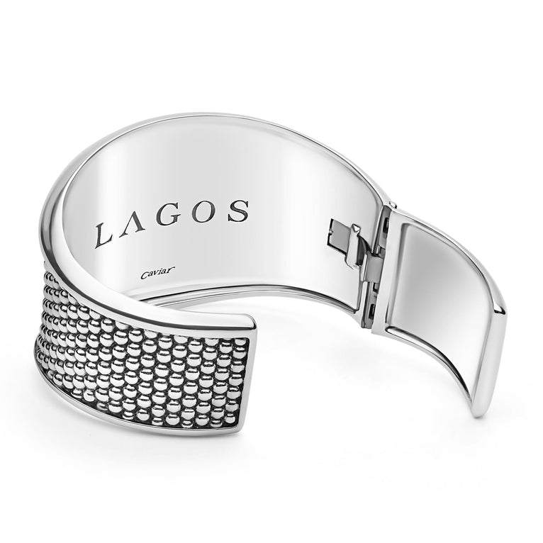 Signature Caviar Caviar Beaded Cuff Bracelet