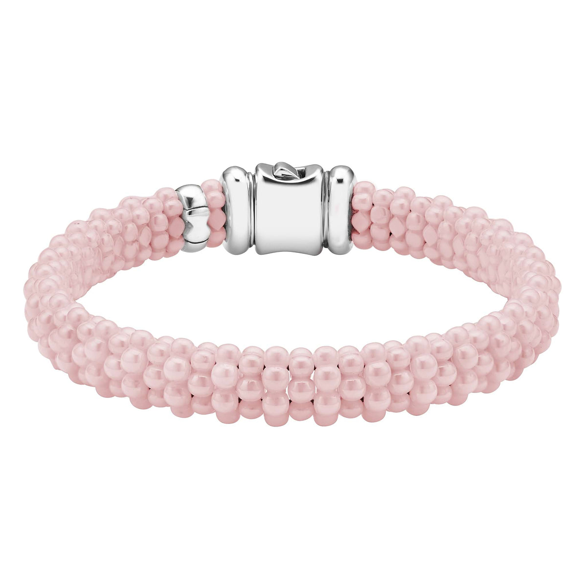 Pink Caviar Ceramic Beaded Bracelet | 9mm – LAGOS