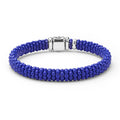 LAGOS ultramarine blue Caviar ceramic beaded bracelet in 9 mm with sterling silver clasp