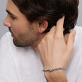 Anthem Labradorite Skull Bead Bracelet