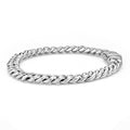 Sterling Silver Curb Chain Bracelet for men