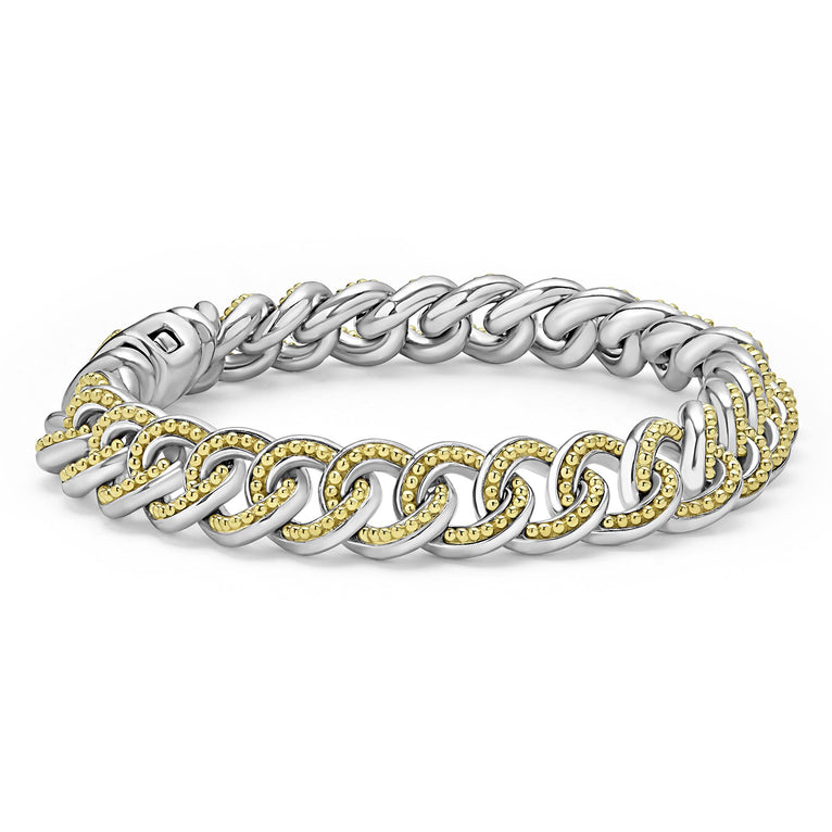 Anthem Two-Tone Curb Chain Bracelet