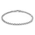 Front view of Anthem Double Link Chain Bracelet in 3mm