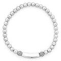 Signature Caviar Nana Stretch Bead Bracelet