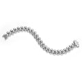 12mm sterling silver beaded statement bracelet with LAGOS engraving 