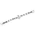 Anthem Sterling Silver Cross Link Bracelet