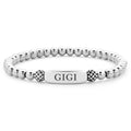 Signature Caviar Gigi Stretch Bead Bracelet