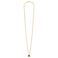 Covet 18K Gold Lapis Pendant Necklace
