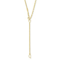 Meridian 18K Gold Circle Pendant Necklace