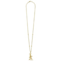 Rare Wonders 18K Gold Snowboard Karat Pendant Necklace
