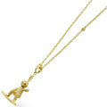 Rare Wonders 18K Gold Snowboard Karat Pendant Necklace