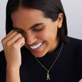 Rare Wonders 18K Gold Snowboard Karat Pendant Necklace