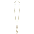 Rare Wonders 18K Gold Golf Karat Pendant Necklace