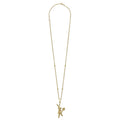 Rare Wonders 18K Gold Tennis Karat Pendant Necklace