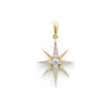 North Star 18K North Start Diamond Pendant