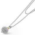 Signature Caviar Caviar Ball Pendant Necklace