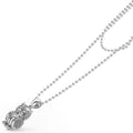 Rare Wonders Silver Owl Pendant Necklace