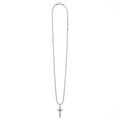 Anthem Two-Tone Cross Amulet Necklace
