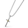Anthem Two-Tone Cross Amulet Necklace