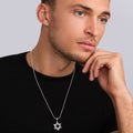 Anthem Medium Silver Star of David Amulet